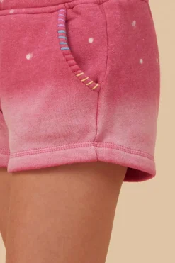 Store Acid Berry Shorts W/ Pocket Stitching Kids Kids Bottoms