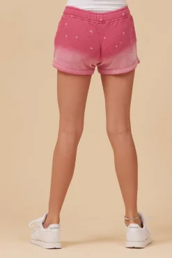 Store Acid Berry Shorts W/ Pocket Stitching Kids Kids Bottoms