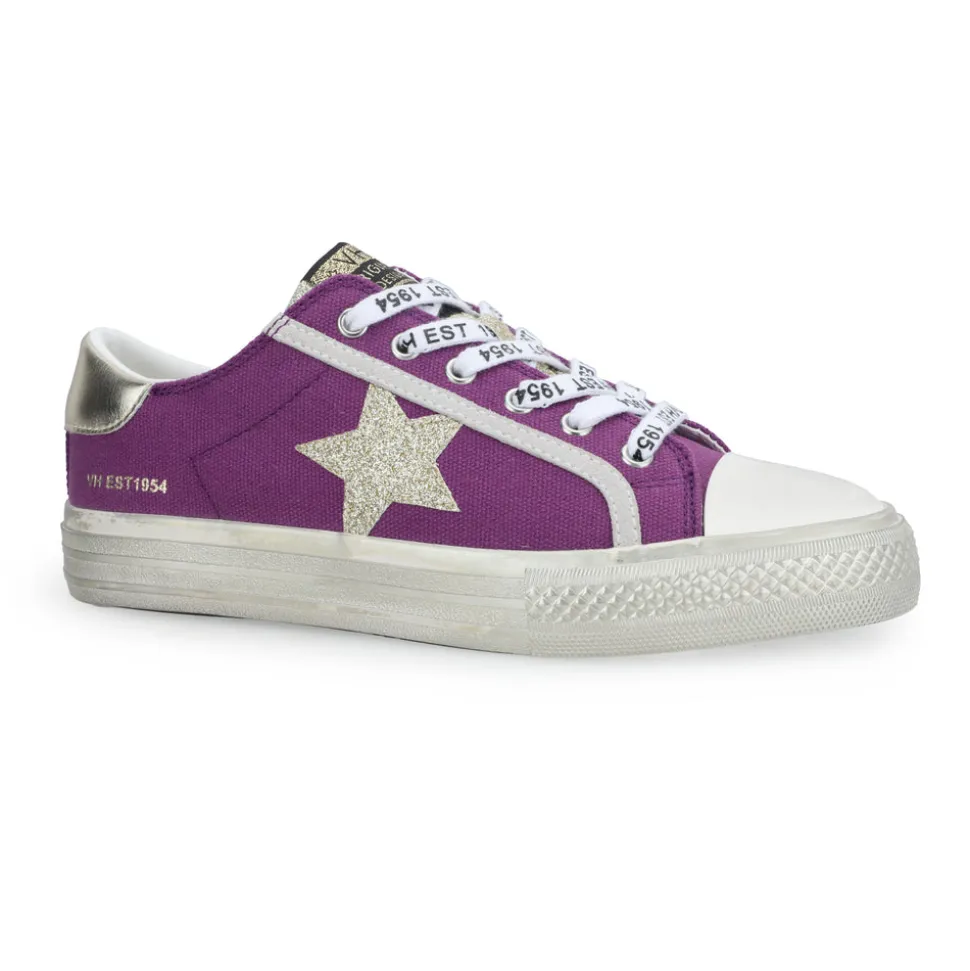 Outlet ALIVE - PURPLE GOLD POP Low Tops