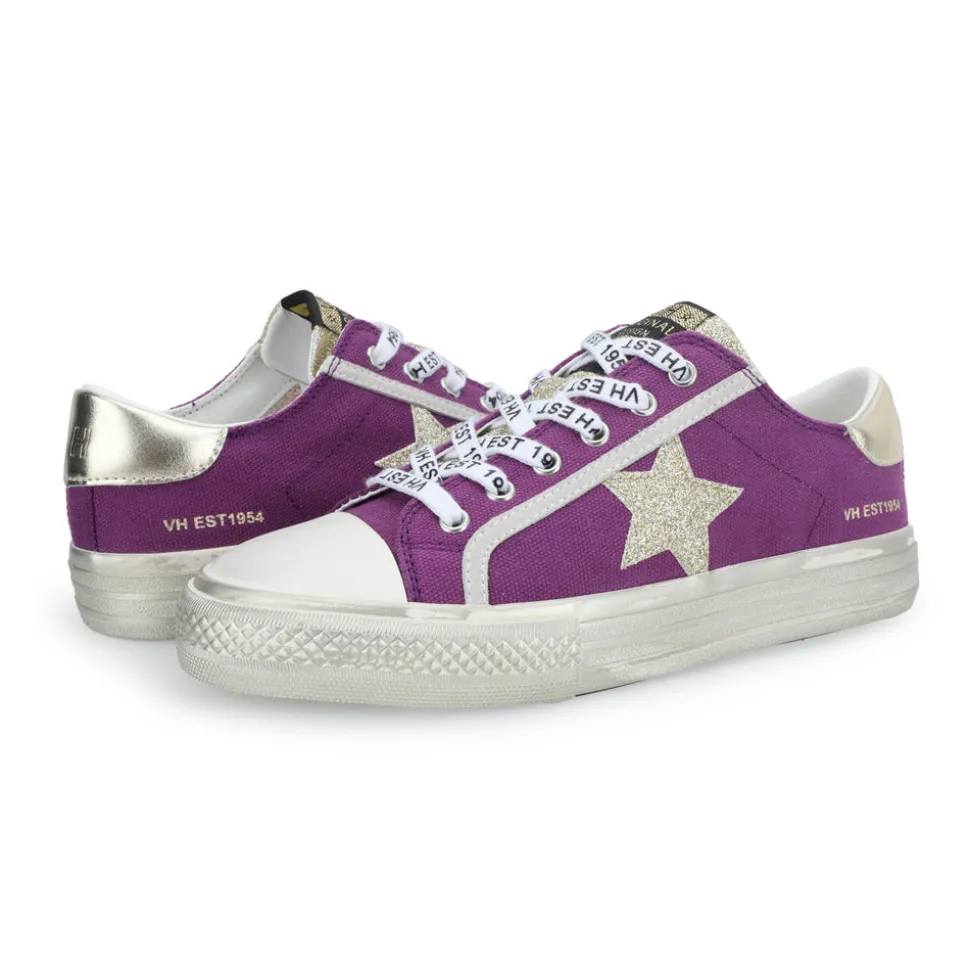 Outlet ALIVE - PURPLE GOLD POP Low Tops