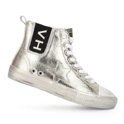 Shop ALIVE HIGH - GOLD FOIL High Tops