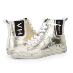 Shop ALIVE HIGH - GOLD FOIL High Tops