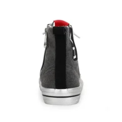 Discount ALIVE HIGH - GREY CANVAS High Tops