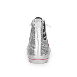 Fashion ALIVE HIGH - SILVER GLITTER MULTI High Tops