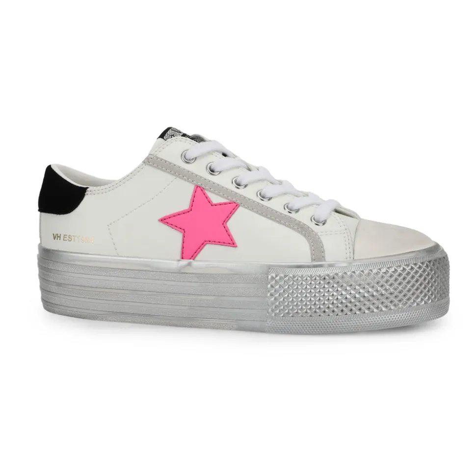 Online AMAZE 7 - WHITE PINK POP Low Tops