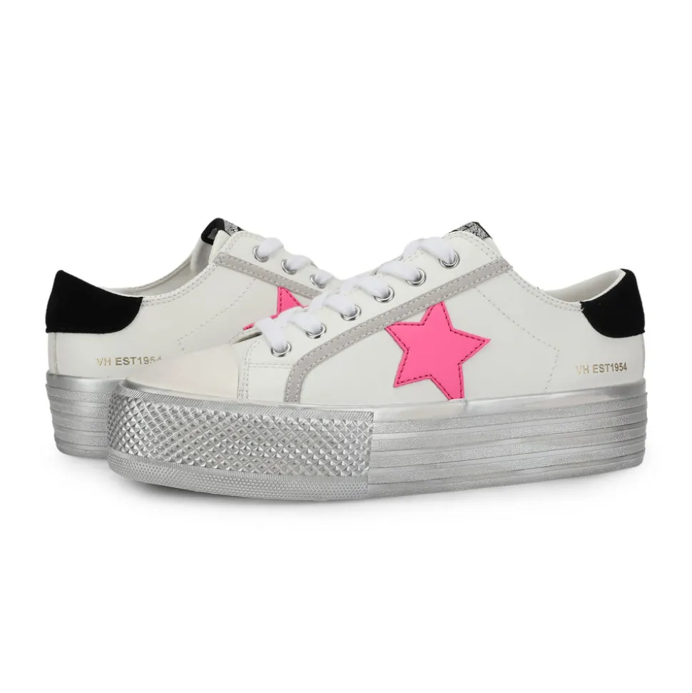 Online AMAZE 7 - WHITE PINK POP Low Tops