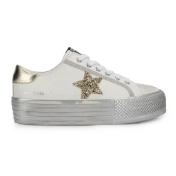 Online AMAZE - WHITE GOLD GLITTER Low Tops