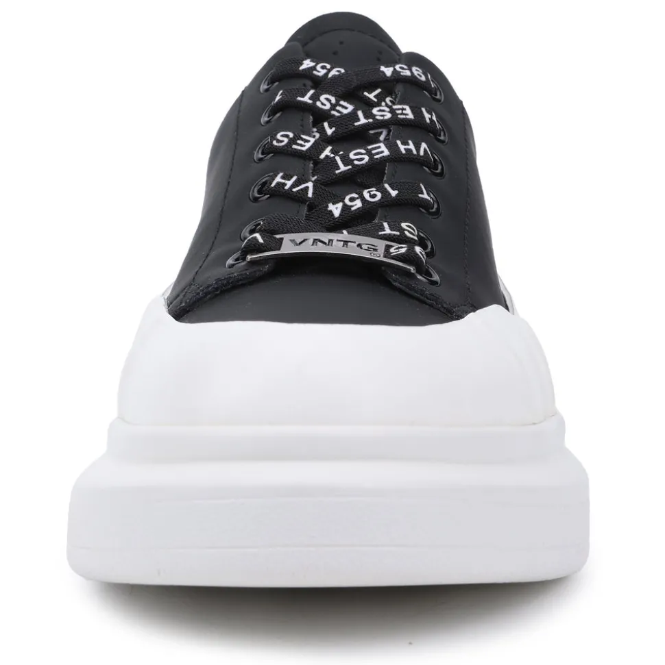 Sale ANGELA- BLACK WHITE Low Tops