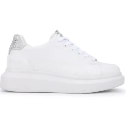New ANGELA- WHITE RHINESTONES Low Tops