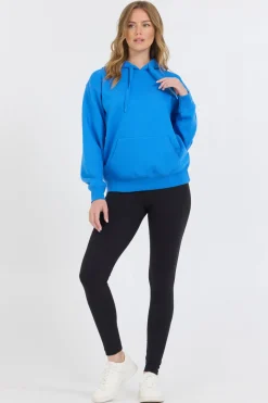 Store Azure Blue Proweave Hoodie All Tops|Hoodies