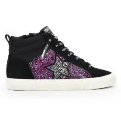 Hot BAMBA - HIGH WILD BLACK High Tops