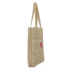 Best BASIC BAG 1 - PINK/CROCHET Top Handle