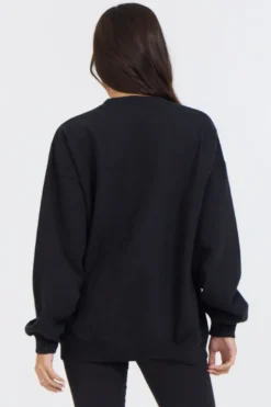 New Black Proweave Crewneck All Tops|Sweatshirts