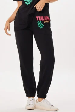 Online Black Tulum Jet Setter Surf Wash Jogger All Bottoms|Joggers