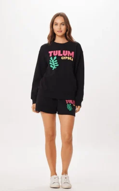 Hot Black Tulum Jet Setter Surf Wash Shorts All Bottoms|Shorts