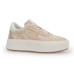 Hot BLAZE - NUDE TWEED MULTI Low Tops