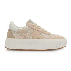 Hot BLAZE - NUDE TWEED MULTI Low Tops