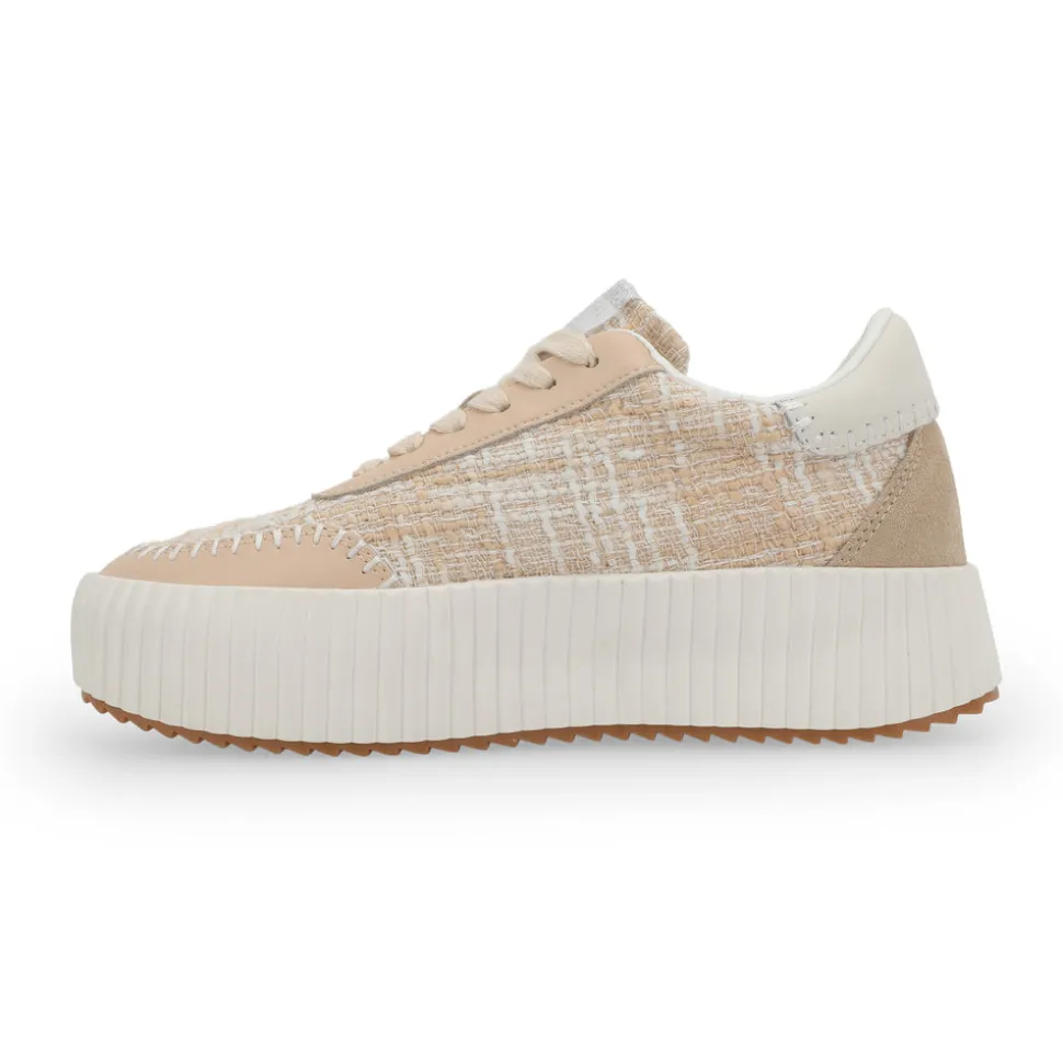 Hot BLAZE - NUDE TWEED MULTI Low Tops