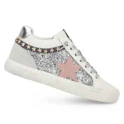 Best Sale BOUNCE - SILVER GLITTER Mid Tops