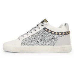 Best Sale BOUNCE - SILVER GLITTER Mid Tops