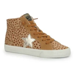 Clearance BREAK OUT 5 - TAN SPOTTED MULTI High Tops