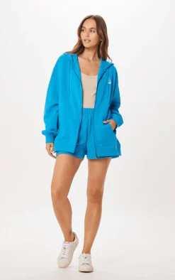 Best Sale Bright Blue St. Tropez Jet Setter Surf Wash Zip Up All Tops|Sweatshirts