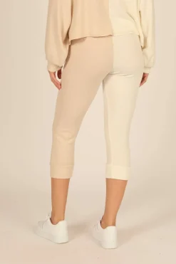 Discount Brushed Hacci Rib Split Jogger All Bottoms|Joggers