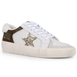 Discount CALLIOPE - WHITE CAMO MULTI Low Tops