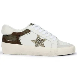 Discount CALLIOPE - WHITE CAMO MULTI Low Tops