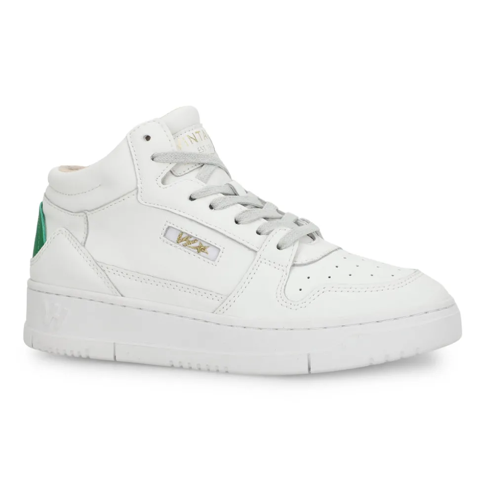 Clearance CELESTE 5 - WHITE GREEN High Tops