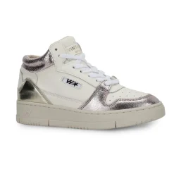 Sale CELESTE 3 - WHITE METALLIC High Tops