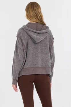 Outlet Chocolate Syrup Reverse Fleece Hoodie All Tops|Hoodies