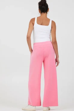 Best Coastal Coral Cloud Fleece Flare Pants All Bottoms
