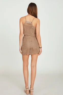 Sale Cocoa Circle Crochet Skirt All Bottoms