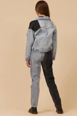 Sale COLORBLOCKED DENIM JACKET Kids Kids Tops