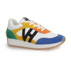 Fashion COSMIC - BLUE MUSTARD ORANGE MULTI Low Tops