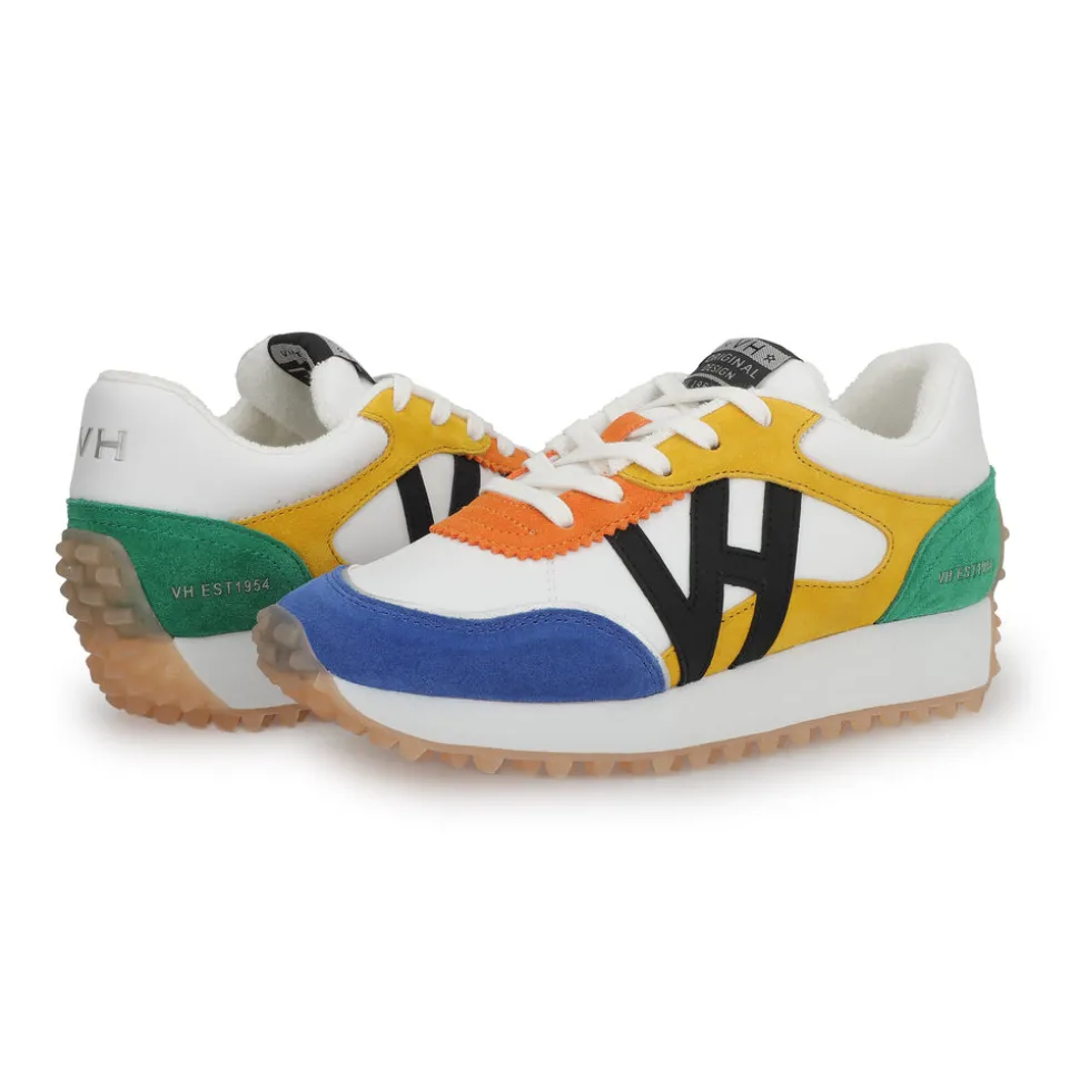 Fashion COSMIC - BLUE MUSTARD ORANGE MULTI Low Tops