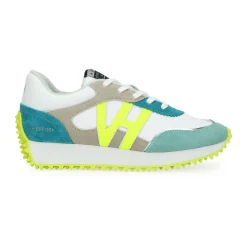 Hot COSMIC 5 -NEON YELLOW MULTI Low Tops
