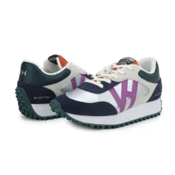 Fashion COSMIC - SILVER NYLON PURPLE Low Tops