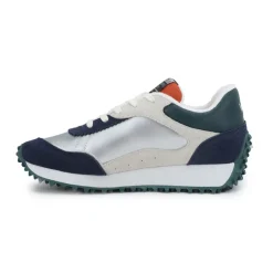 Fashion COSMIC - SILVER NYLON PURPLE Low Tops