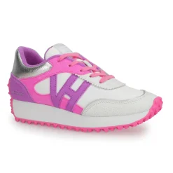 Cheap COSMIC - WHITE PEBBLED PINK PURPLE MULTI Low Tops
