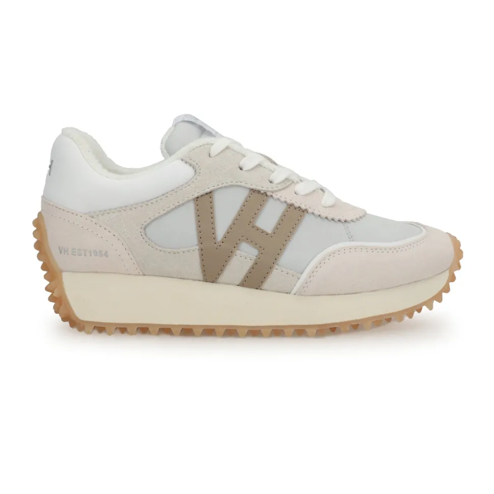 Cheap COSMIC - WHITE PEBBLED TAUPE Low Tops