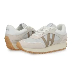 Cheap COSMIC - WHITE PEBBLED TAUPE Low Tops