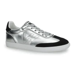 Clearance CRISP - WASHED SILVER BLACK Low Tops