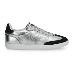 Clearance CRISP - WASHED SILVER BLACK Low Tops