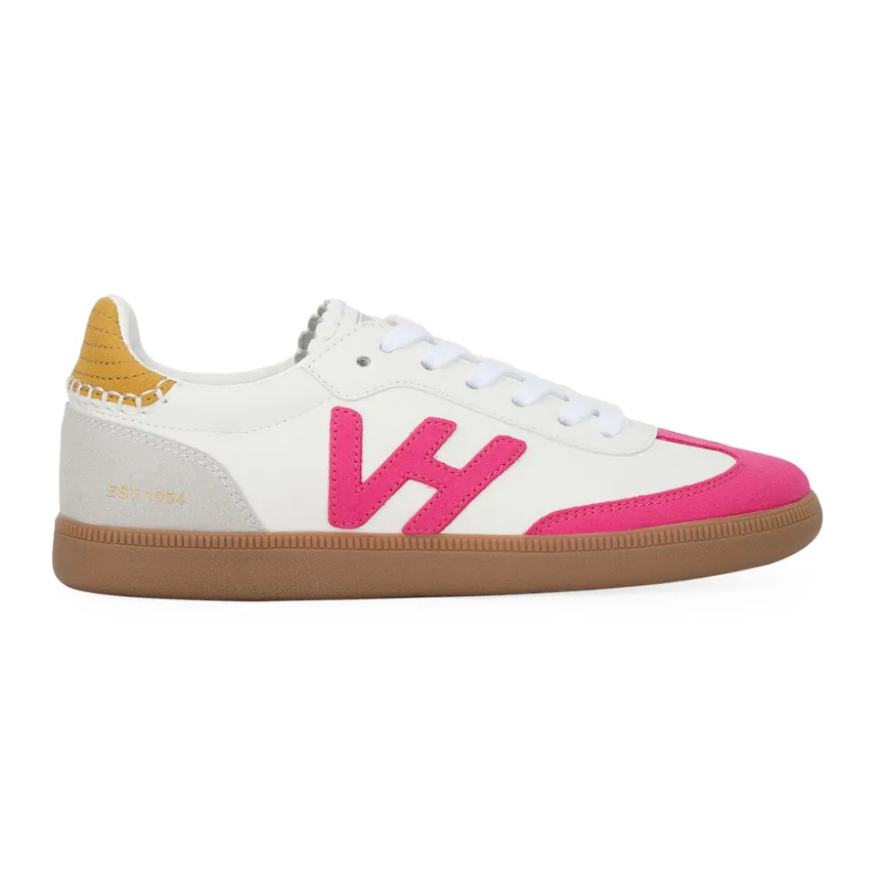 Cheap CRISP - WHITE NEON PINK Low Tops