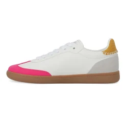 Cheap CRISP - WHITE NEON PINK Low Tops