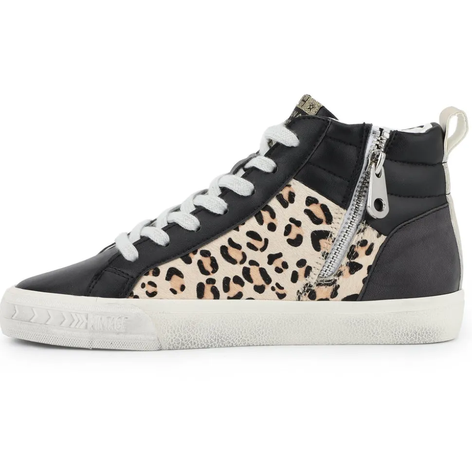 Store DEDRA - BLACK LEOPARD MULTI High Tops