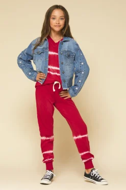 Online DENIM JACKET WITH STARS Kids Kids Tops