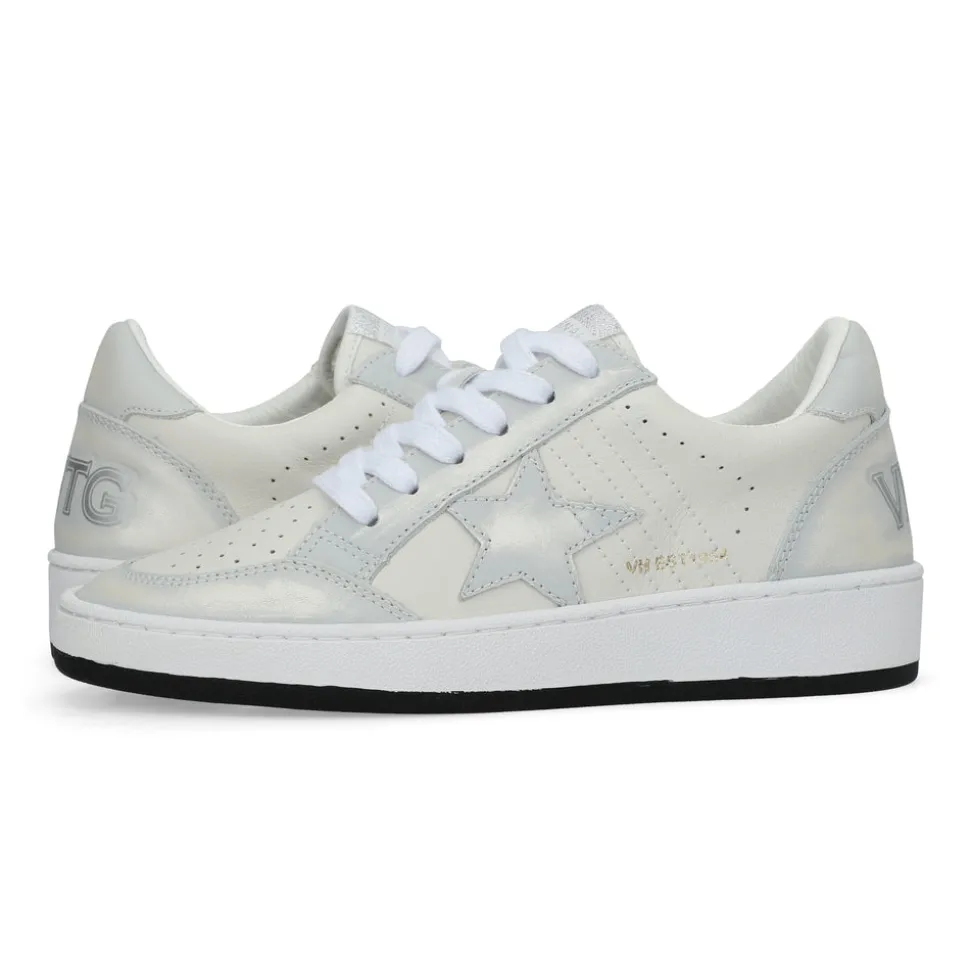 Discount DENISSE 33 - METALLIC SILVER Low Tops